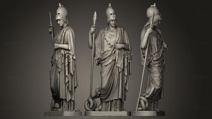 Статуи античные и исторические Афина Джустиниани